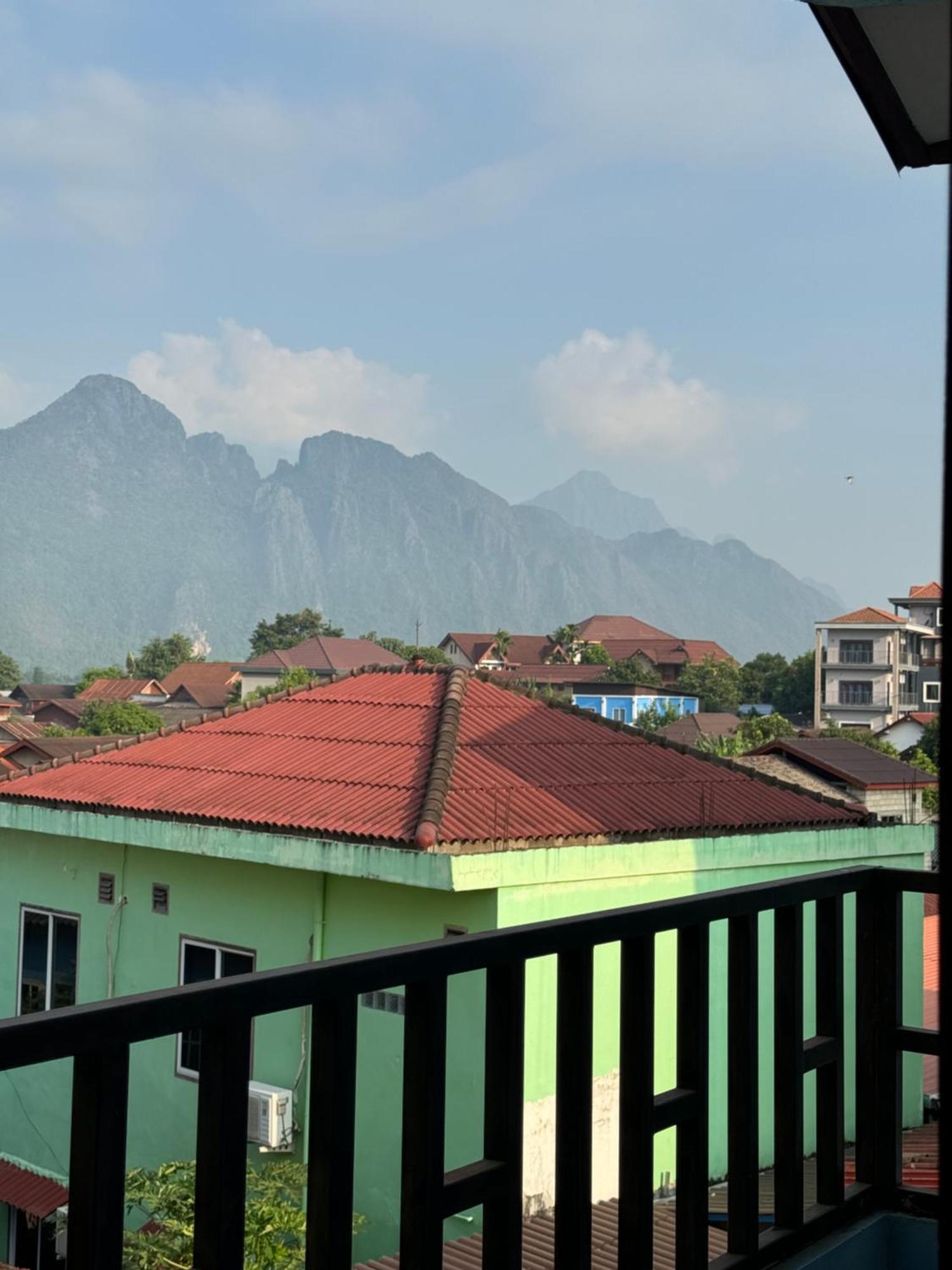 Vang Vieng Green Hotel المظهر الخارجي الصورة