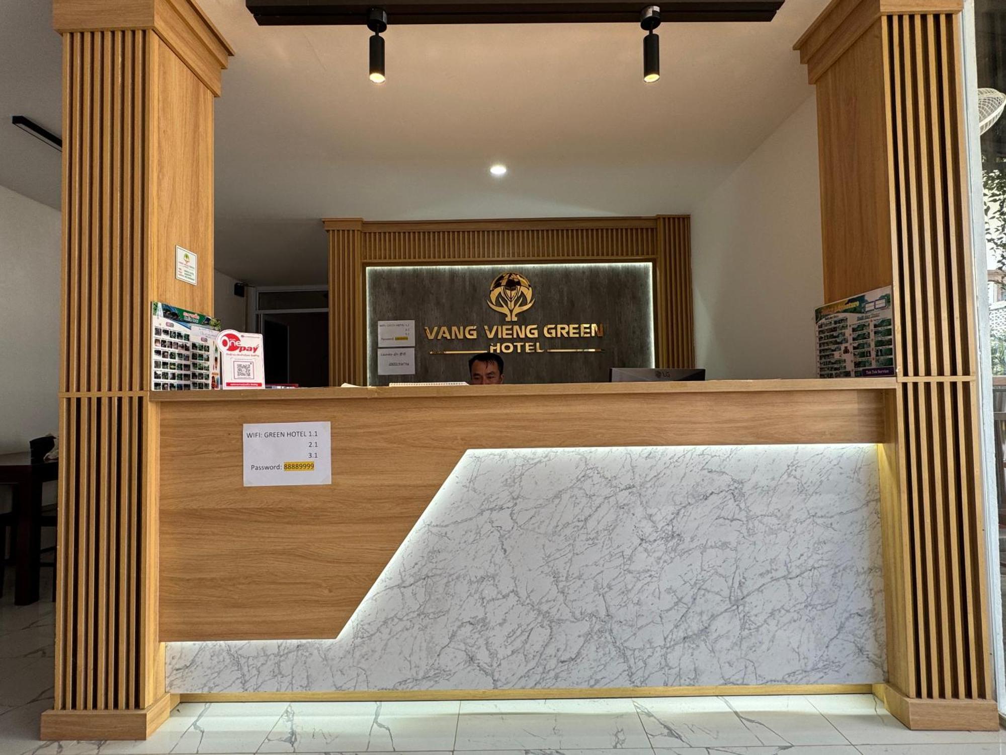 Vang Vieng Green Hotel المظهر الخارجي الصورة